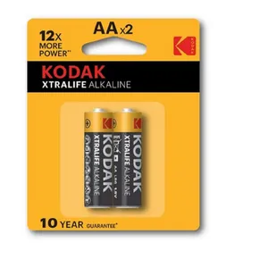 Baterías Kodak Xtralife Alkaline 2-AA